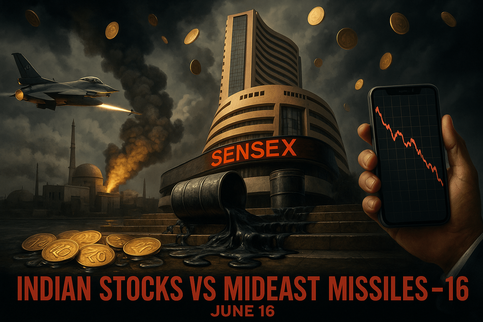 Israel Bombs Iran: Will Indian Markets Crash on Monday